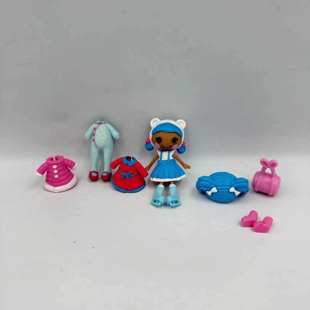 Mini Lalaloopsy MITTENS FLUFF N STUFF STYLE N SWAP Doll Retired RARE Complete‎